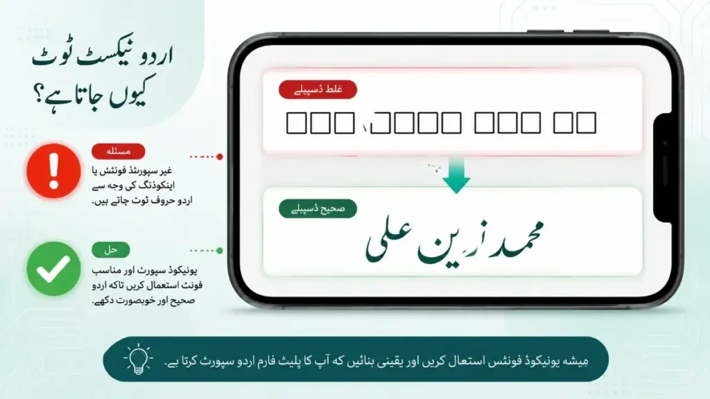 Urdu stylish text not copying correctly fix for WhatsApp and Instagram